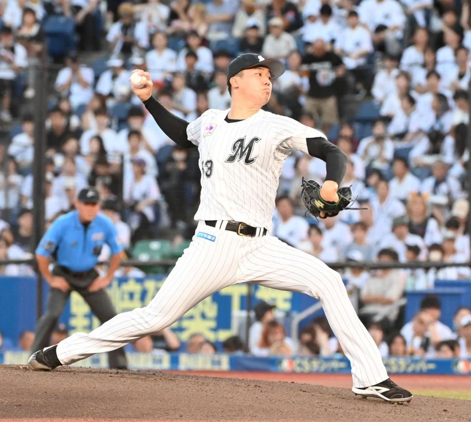 　先発し力投する木村（撮影・持木克友）