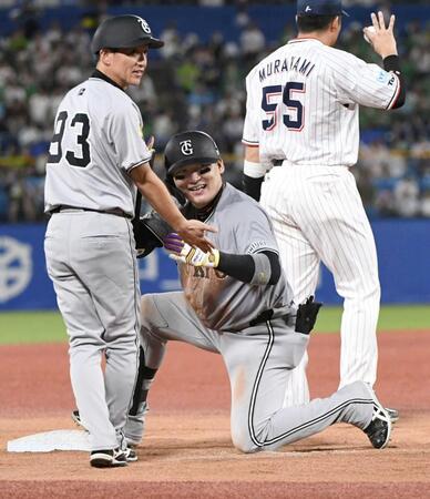 巨人・丸　サイクル安打達成　狭い神宮でハウエル以来３３年ぶり６人目　三塁打で決めた「最後の力振り絞って走った」