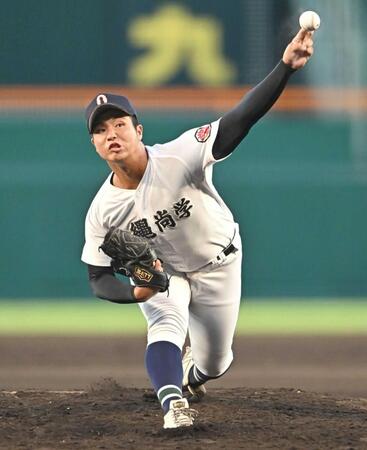 沖縄尚学　夏初Ｖあと２　エース末吉が好救援３回０封「一戦必勝でいきたい」