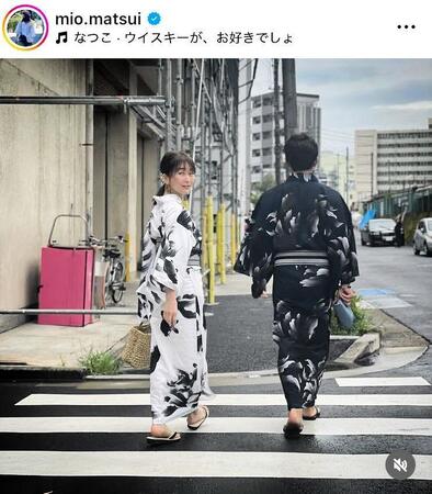 　松井美緒さんのインスタグラム＠ｍｉｏ．ｍａｔｓｕｉより