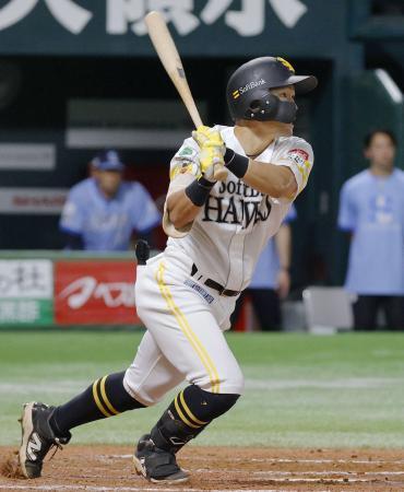 ソ５-４西（２０日）　代打中村が決勝打