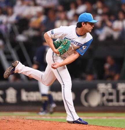 好救援の日本ハム・上原「震えながら投げてました」も防御率０・００キープ
