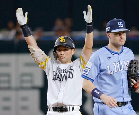 ソフトバンク・中村　代打で仕事「準備はできていた。予想通り」３５歳ベテランが勝ち越し二塁打