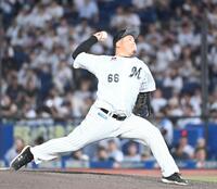 　７回から登板した沢田（撮影・持木克友）