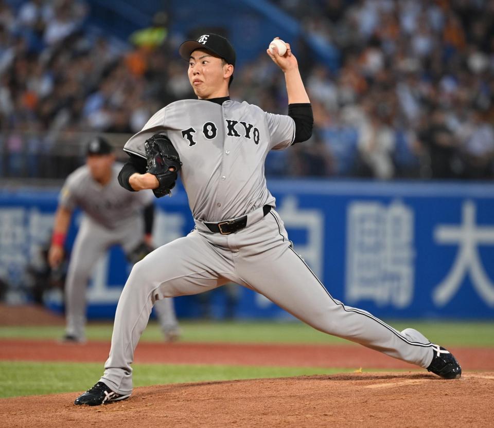 　ヤクルト戦に先発した森田