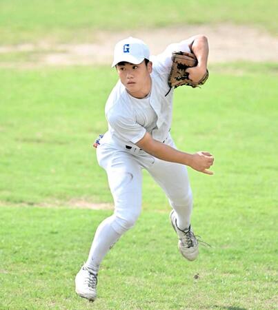 【写真】県岐阜商・横山　先天性のハンディも「大きな舞台でやれるんだぞってところを示していきたい」