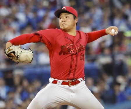 Ｄ２-５広（２１日）　高、７回２失点で２勝目