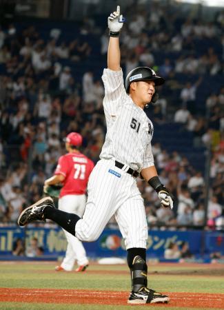 ロ１２-１０楽（２１日）　山口が本塁打連発