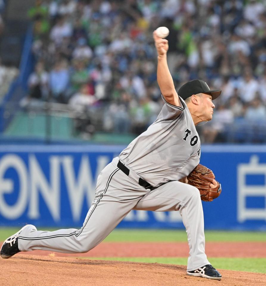 　ヤクルト戦に先発した田中将
