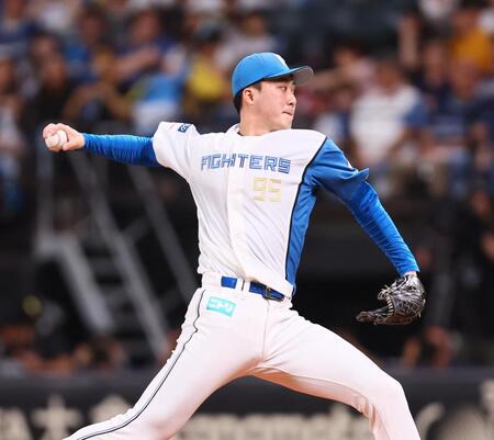 　９回、登板した柳川（撮影・中島達哉）