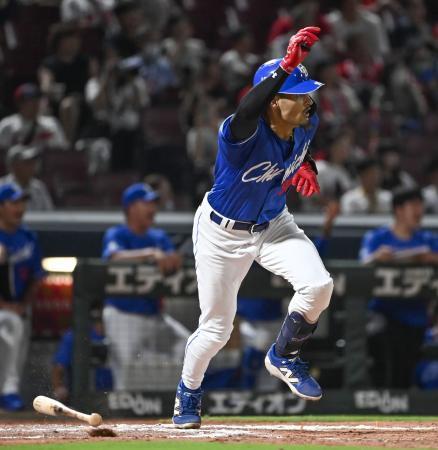 広4-6中(22日) 中日、延長戦制す