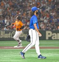 　３回、岡本に先制ソロを浴びたジャクソン