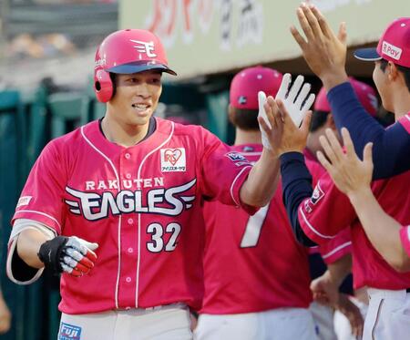 楽天・中島　初先頭弾でオリックス戦６連勝　ゲーム差２「プレーオフに行きたい」