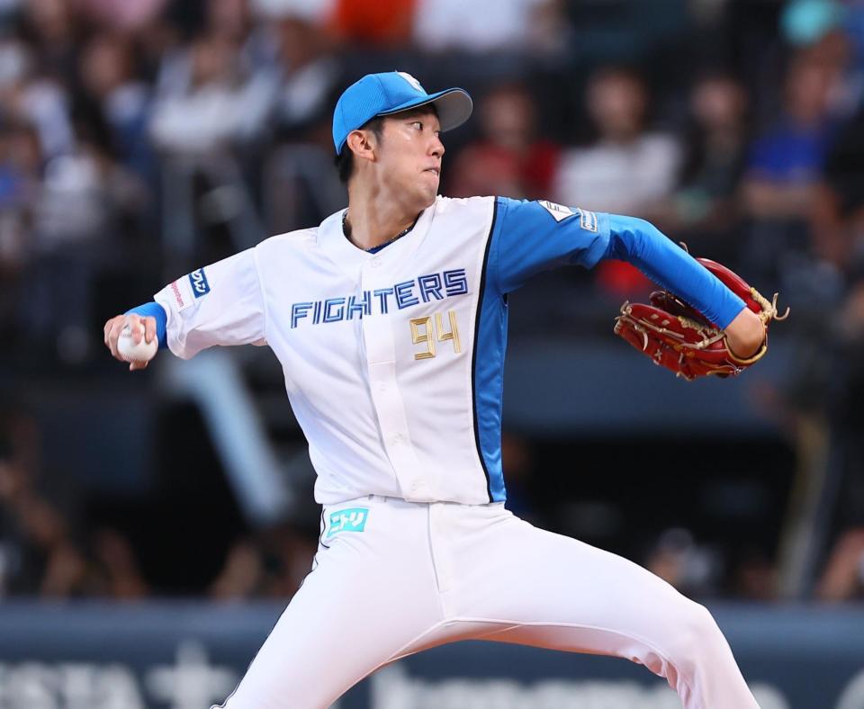 　ソフトバンク戦に先発する福島（撮影・中島達哉）