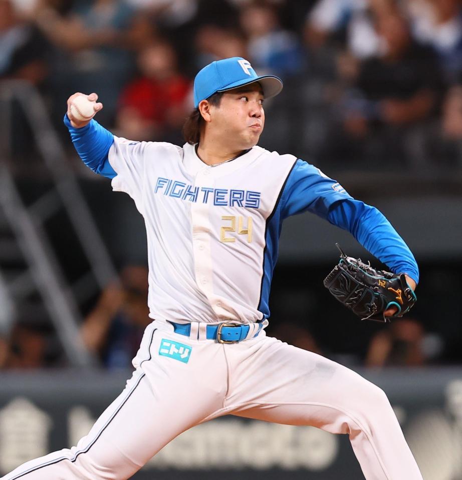 　９回、登板した金村（撮影・中島達哉）