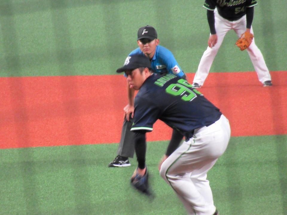 　イースタン西武戦に先発した青柳