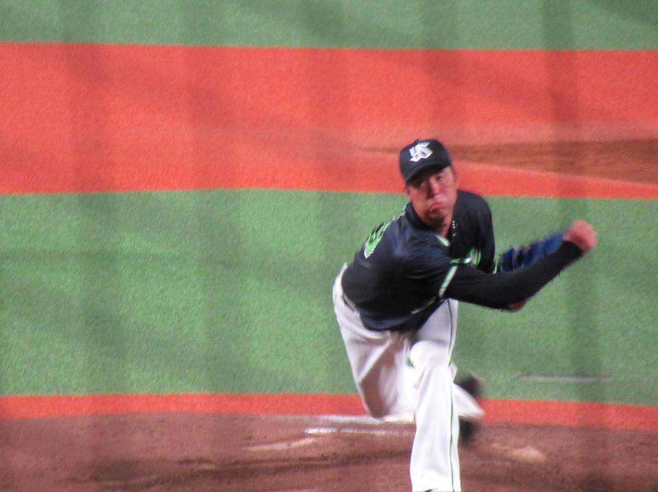 　イースタン西武戦に先発した青柳晃