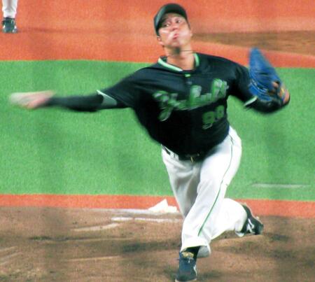 　イースタン西武戦に先発した青柳