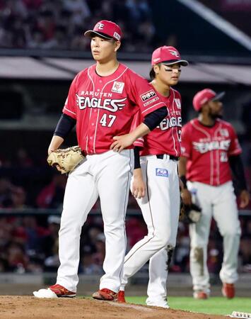 楽天・藤井　プロ最短ＫＯ　１回０／３を８安打３失点「野手の人たちに申し訳ない」