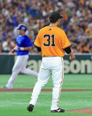 　４回、筒香に中越えソロを浴びた赤星