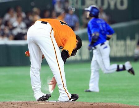 　５回、宮崎に２ランを浴びた赤星