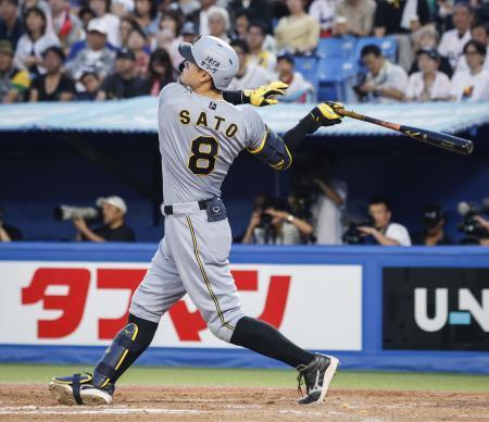 ヤ1-8神(24日) 才木12勝目、佐藤輝32号