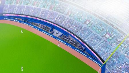 　バンテリンドームに新設されるホームランウイング（球団提供）