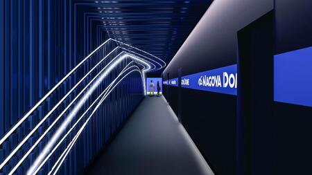 　バンテリンホームランウイングアプローチ通路（ライト側）（球団提供）