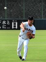 　日米通算２００勝を懸けた２８日・広島戦へ向けて調整する田中将
