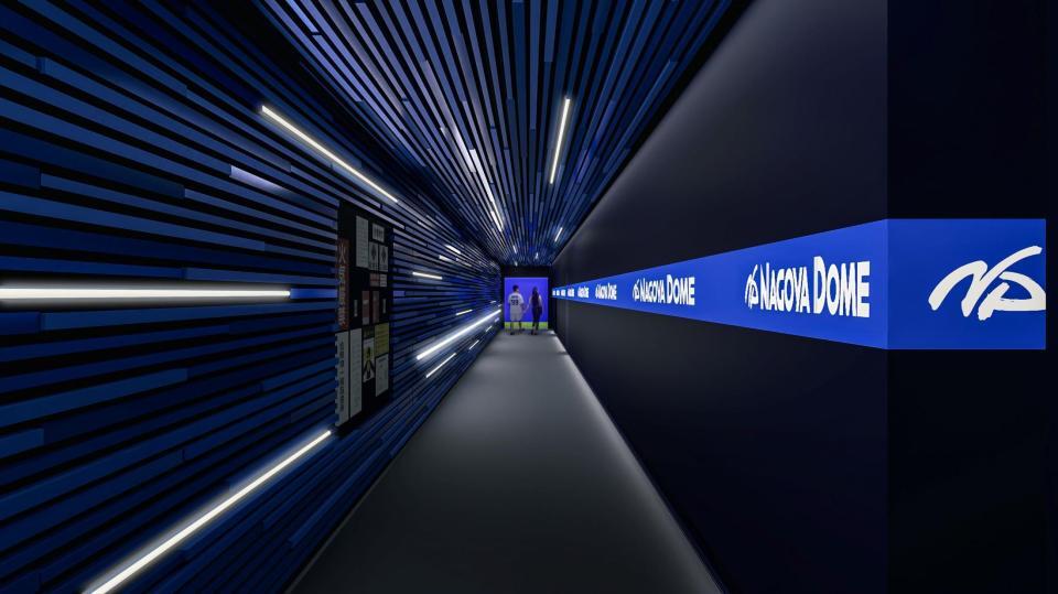 　ホームランウイングアプローチ通路（レフト側）（球団提供）