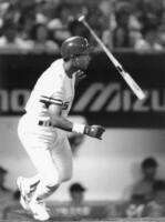 　広島時代の山田和利さん＝１９９４（平成６）年８月２１日