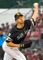 　楽天戦に先発した大関