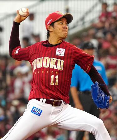 楽天・岸　衰え知らず通算１７０勝　納得の投球「今年一番だったと思う」