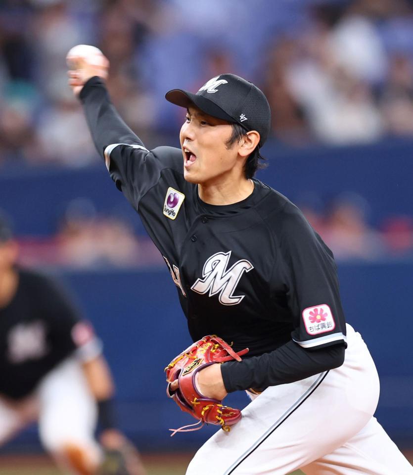 　先発し力投する石川柊（撮影・山口登）