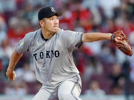　広島戦に先発した田中将