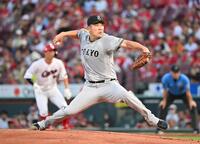 　広島戦に先発した田中将