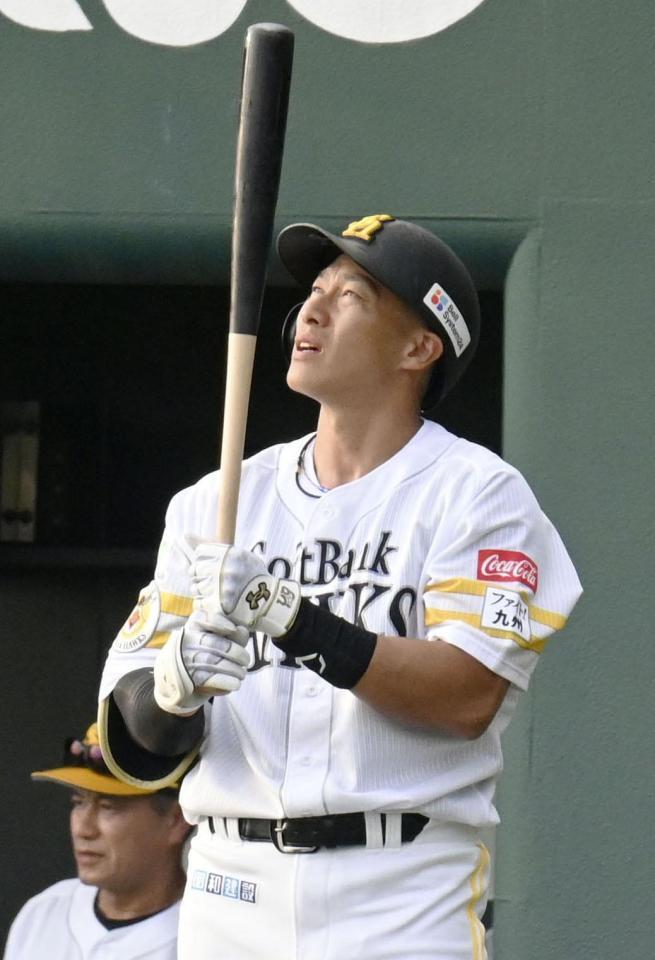 　ウエスタン・広島戦で実戦復帰した柳田