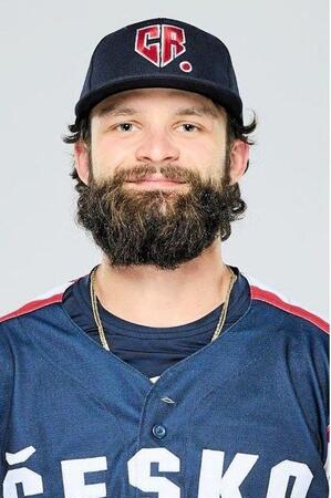 　チェコ代表のオンジェイ・サトリア投手（球団提供）