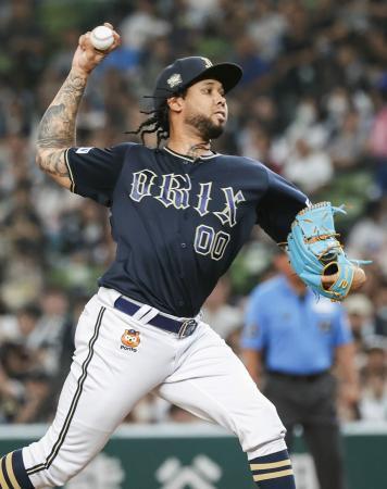 　西武戦に先発したオリックスのエスピノーザ＝ベルーナドーム