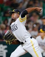 オリックス戦に先発したソフトバンクのモイネロ＝みずほペイペイドーム