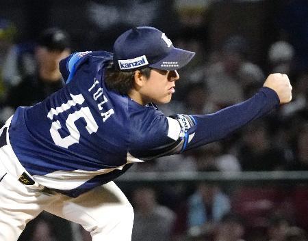 楽６-１１西（３日）　与座が６勝目