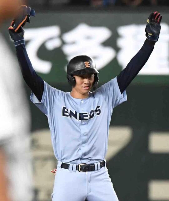 ENEOS・村上“元プロ撃ち”ダメ押し2点適時打 巨人スカウト「社会
