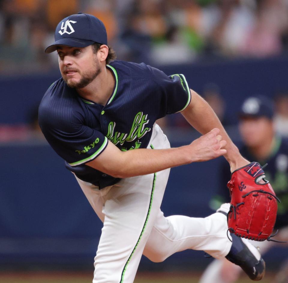 　先発したランバート（撮影・坂部計介）