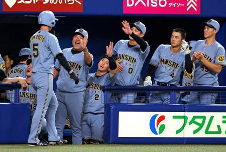 中５-７神（４日）　阪神が逃げ切る