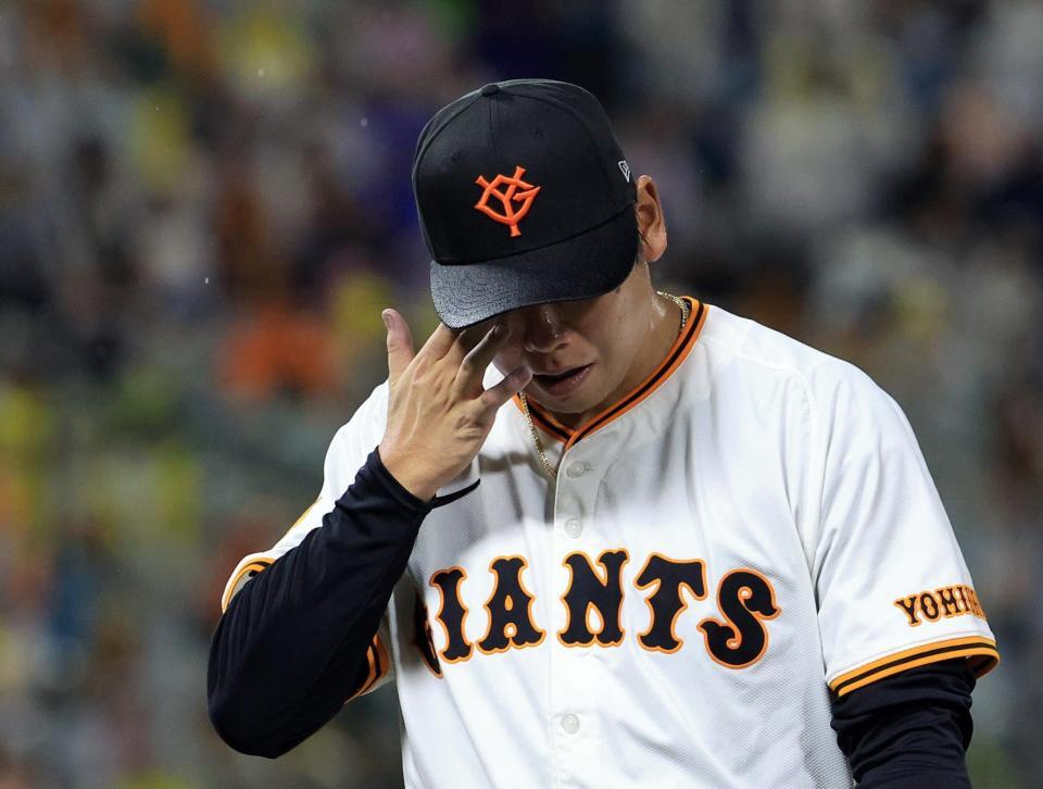 　４回表途中で降板する又木