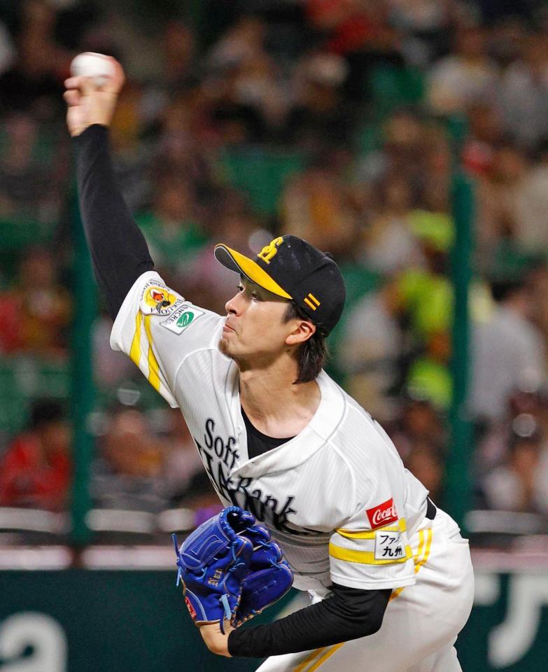 　オリックス戦に先発した上沢