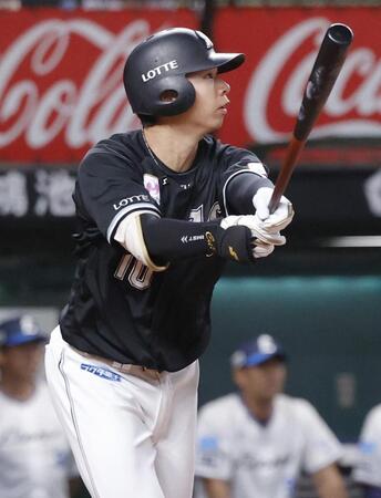 ロッテ・上田　気吐く２号３ラン　中軸の自覚「かえさなければいけないという意識」