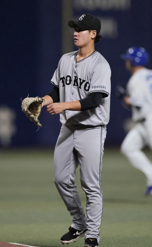 　１回、細川に先制２ランを許した井上