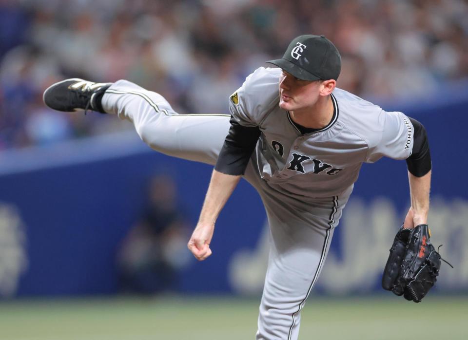 　５回から登板したケラー