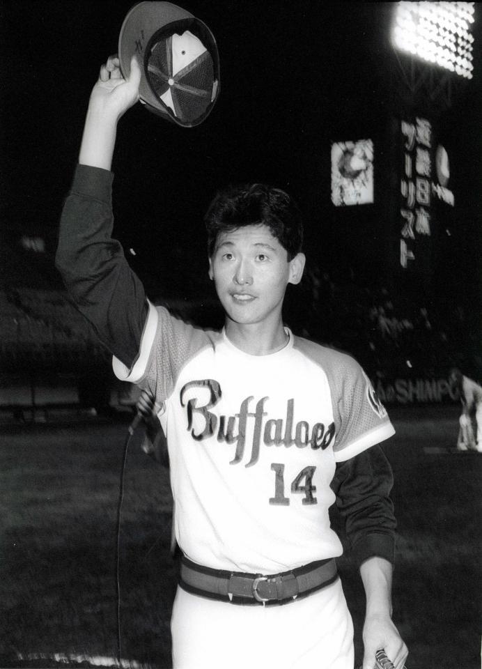 　近鉄時代の阿波野氏＝１９８８年